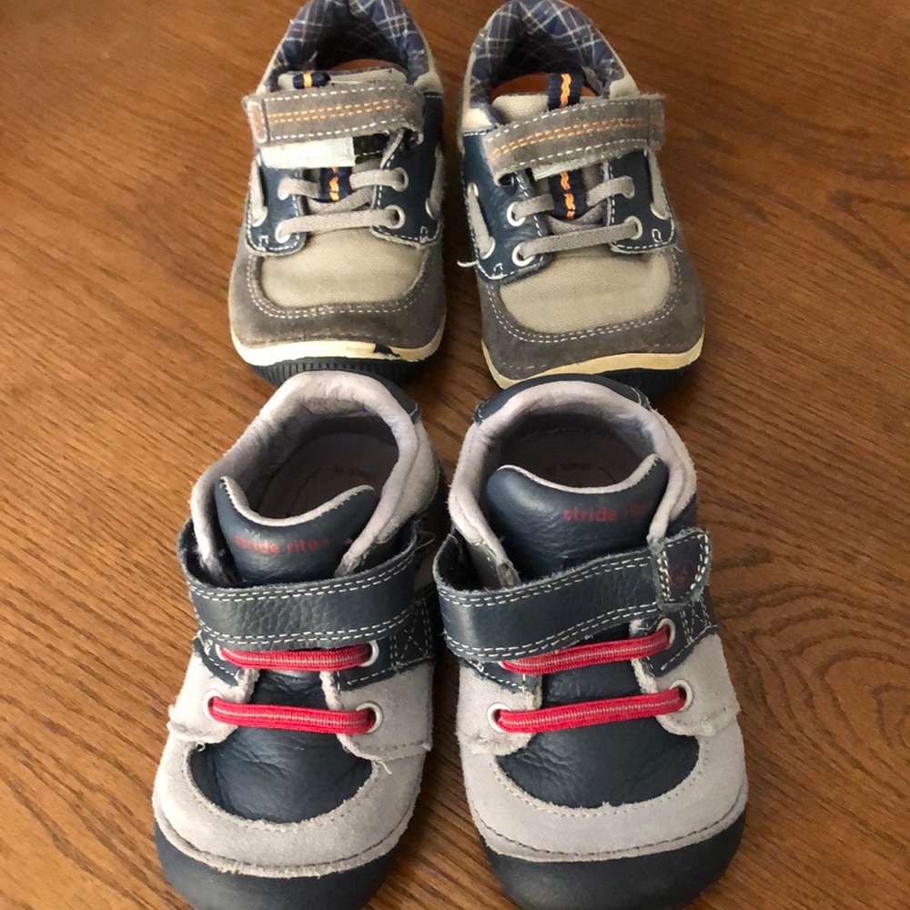 Stride rite baby shoes , 2 shoes for 15.